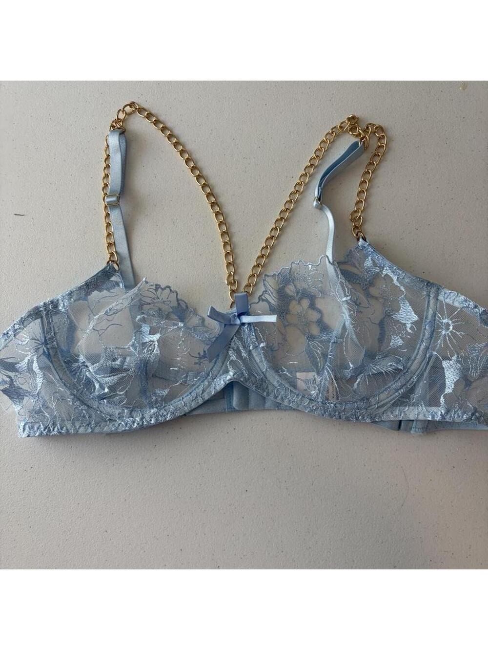 Unbranded Women's Blue Bra